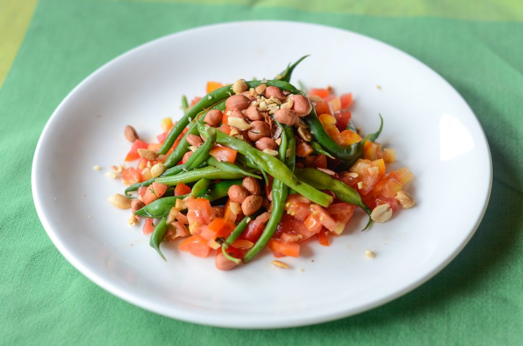 French Beans _ Tomato Salad